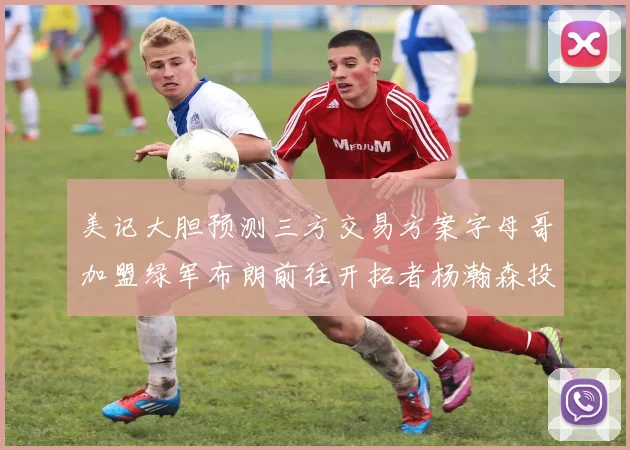 美记大胆预测三方交易方案字母哥加盟绿军布朗前往开拓者杨瀚森投奔雄鹿